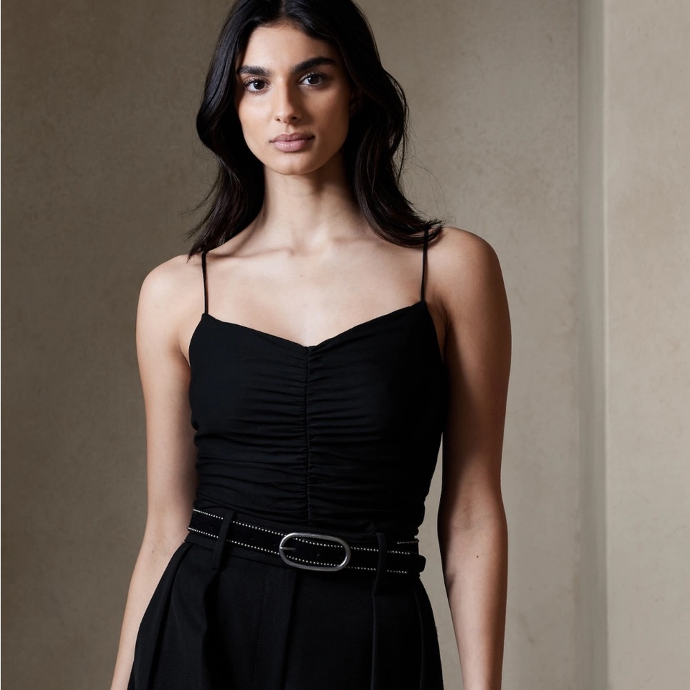 NEW WITH TAGS Banana Republic Dani Camisole in Black